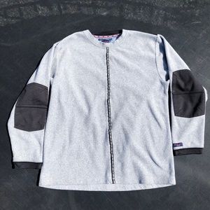 Vintage Tommy Jeans gray fleece crewneck
